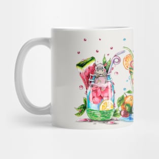 Cute animals and Cocktails Mug